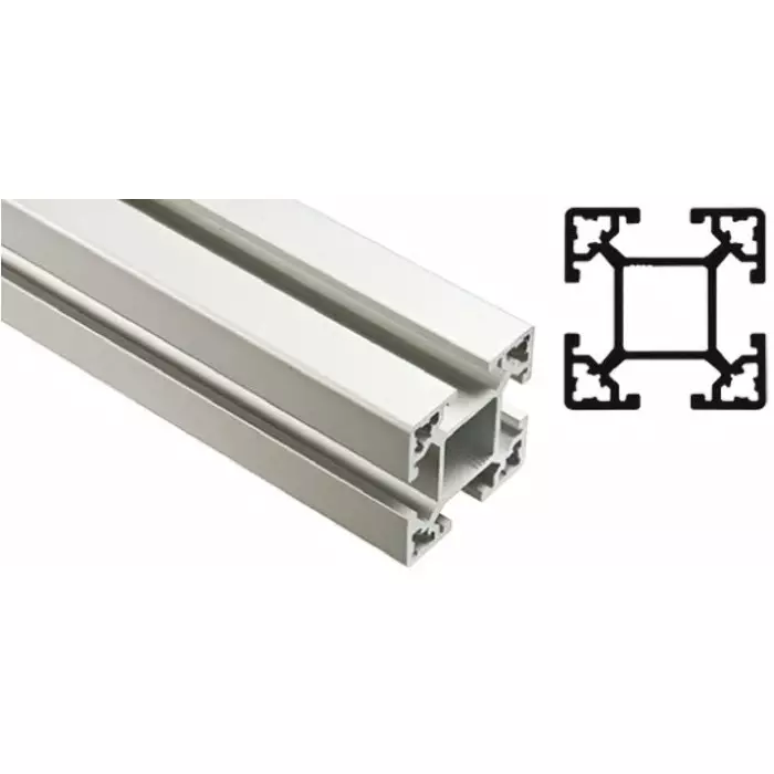 FlexLink Silver Aluminium Profile Strut 44 x 44 mm 11 mm Groove 3000 mm Length, XCBL 3X44