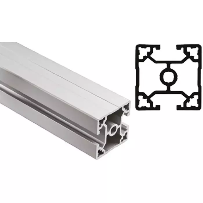 FlexLink Silver Aluminium Profile Strut 44 x 44 mm 11 mm Groove 1000 mm Length, XCBL 1X44 T2A