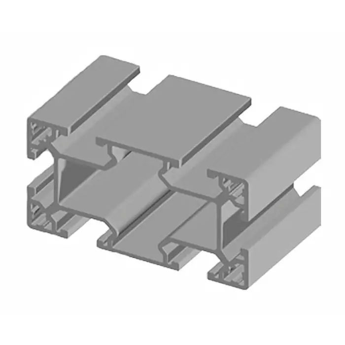 FlexLink Silver Aluminium Profile Strut 44 x 88 mm 11 mm Groove 1000 mm Length, XCBL 1X44X88