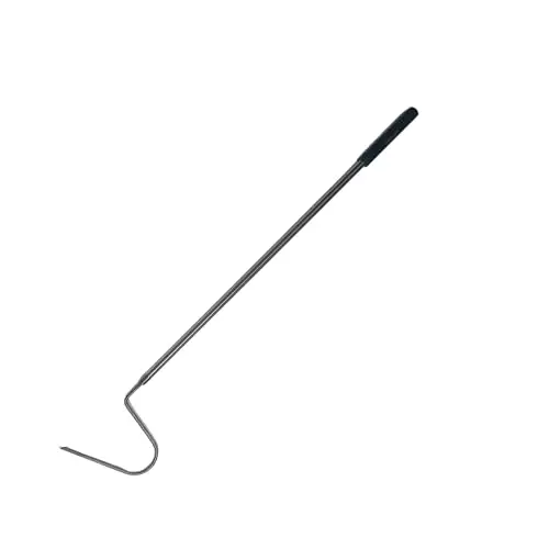 Efficacy Emergency SS Hook Stainless Steel Body Silver Color, Size 53 cm for Multipurpose Garden Utility, Garbage Grabbing, WI-NEW-SS-FIXD-21IN