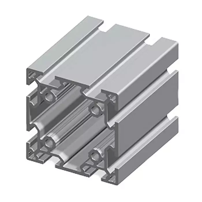 FlexLink Silver Aluminium Profile Strut 88 x 88 mm 11 mm Groove 2000 mm Length, XCBM 2X88