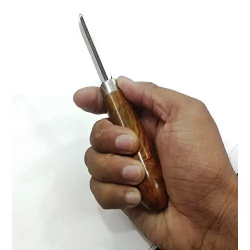 Assorts Machinist'S Scraper 80 mm Length Wooden Handle Grip