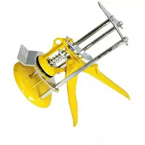 FLAMINGO ENTERPRISE Tile Lifting Adjuster Leveler High-Strength Alloy Steel Non-Magnetic 33 cm Yellow & Silver, FM-322