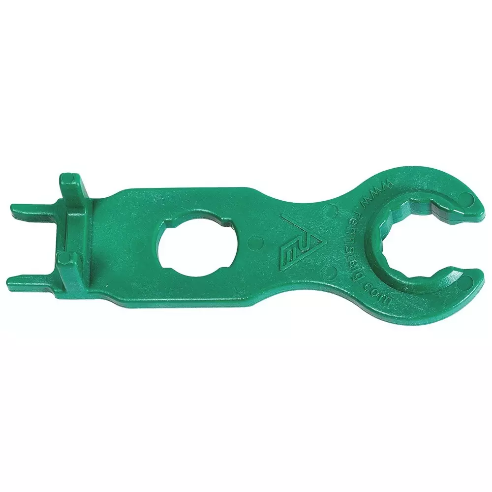 RENNSTEIG Assembly Device Green 116x40x21 mm 5 g for Solar Connectors "MC4", 690 001