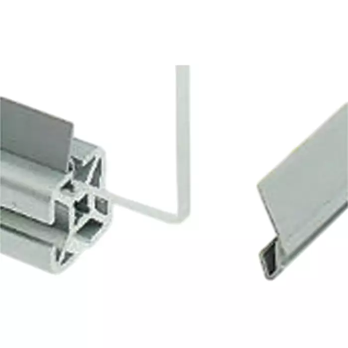 FlexLink Grey PVC Rim Strip 11 mm Groove Size 3 m Length, XCET 3 A (Pack of 3)