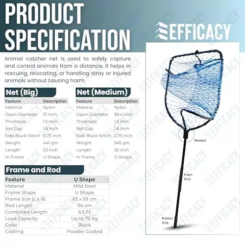 efficacy-heavy-duty-dog-handling-tool-mild-steel-body-blue-nylon-net-u-shape-frame-and-198-cm-length-for-catching-dogs-cats-ms-round-fix-blue-big