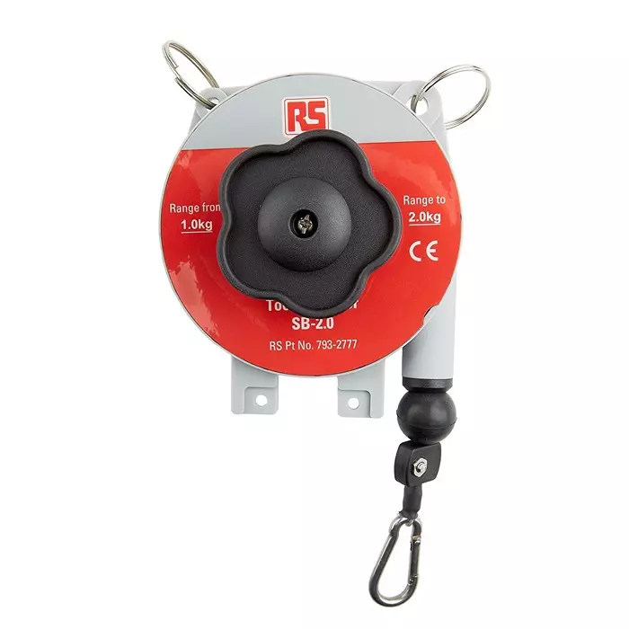 RS PRO Tool Balancer 1.6 m Plastic 2 Kg Load Capacity 1600 mm, 7932777