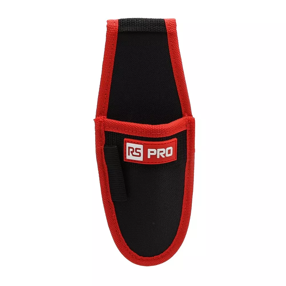 RS PRO Tool Pouch 90 mm 600 Denier Fabric 25 mm Belt Pouch 230 mm, 2846058