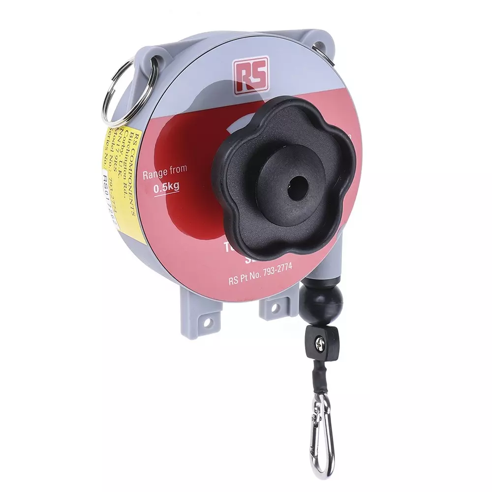 RS PRO Tool Balancer 1.6 m Plastic 1.2 Kg Load Capacity 1600 mm, 7932774