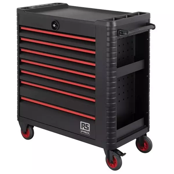 RS PRO Tool Cabinet Steel 1018 mm 458 mm 922 mm, 2555038