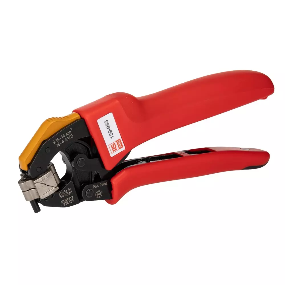 RS PRO Crimp Tool Ergonomic 16 26 0.14 180 mm, 139983