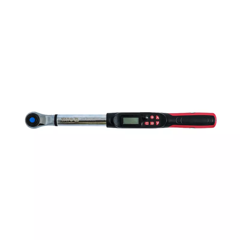 Yato Digital Torque Wrench 1/2 inch (12.7 mm) Drive Size and 6.8-135 NM Torque Range, YT-07900