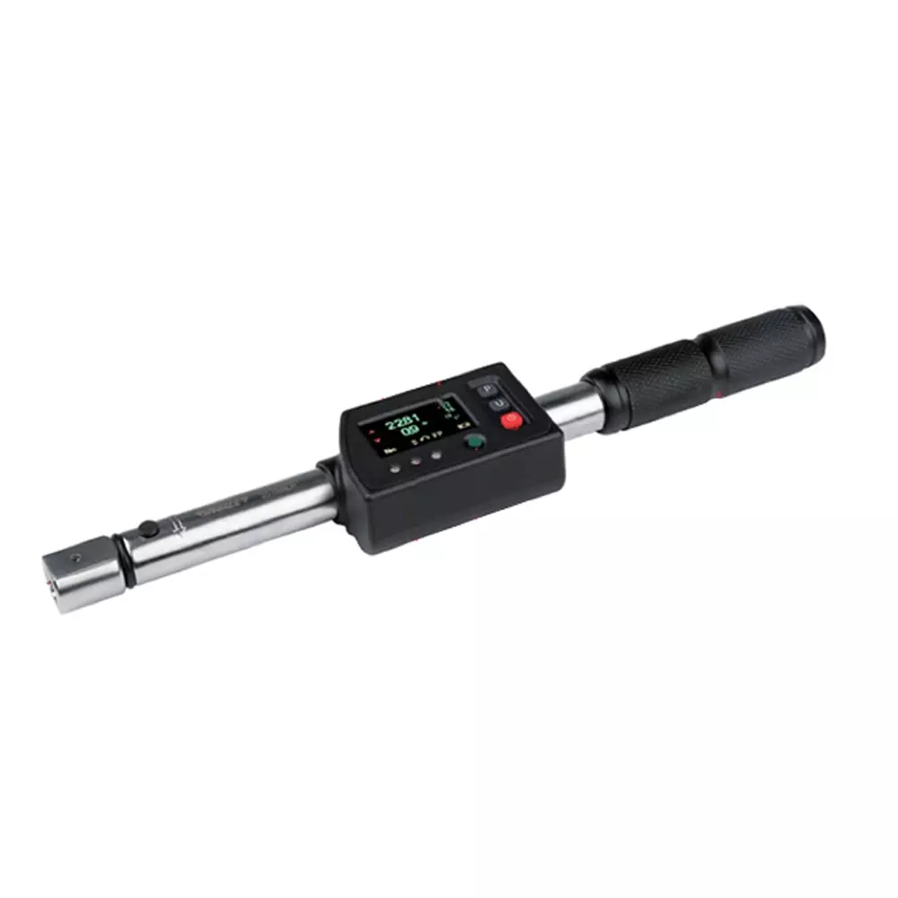 Insize Digital Click Torque Wrench with Interchangeable Head, 1/4 inch (6.35 mm) Square Drive and 6-30 Nm Range, IST-WPE30