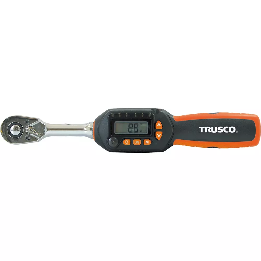 TRUSCO Digital Torque Wrench 271 mm Overall Length, DTRS3-085C