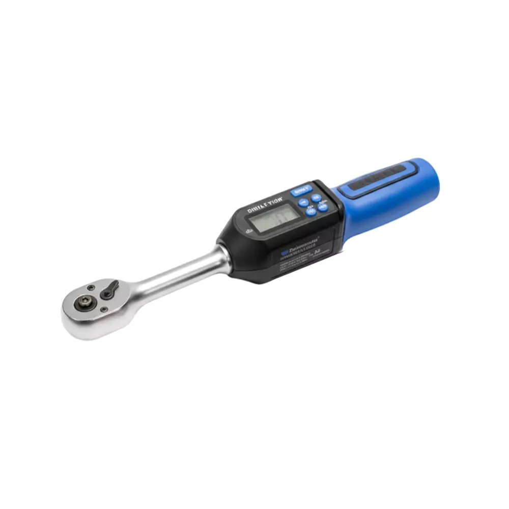 TOOL WORTH Digital Torque Wrench 6.35 mm (1/4 inch) Drive Size Ratchet Type 0.3 - 6 Nm Torque Range Stainless Steel, TW-DTW-6