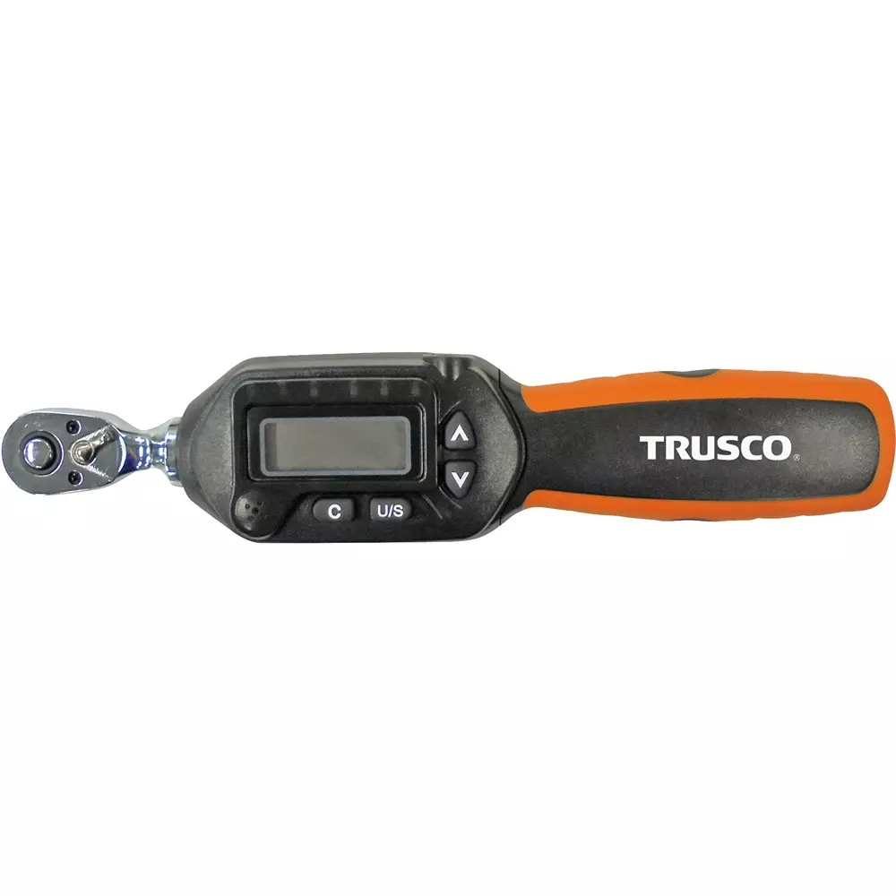 TRUSCO Digital Torque Wrench 221 mm Overall Length, DTRS2-030C