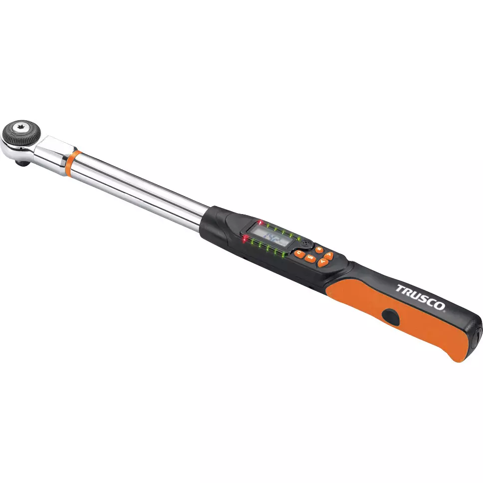 TRUSCO Digital Torque Wrench 520 mm Overall Length, HDT4-200C