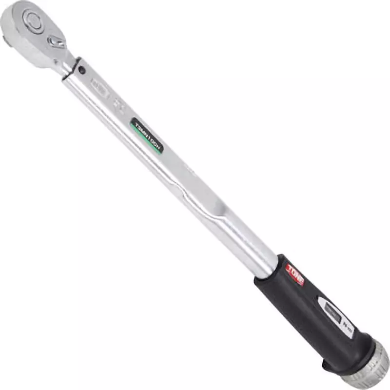 TONE Preset Type Torque Wrench (Direct Set / Hold Type) 12.7 mm Square Drive, T4MN300H