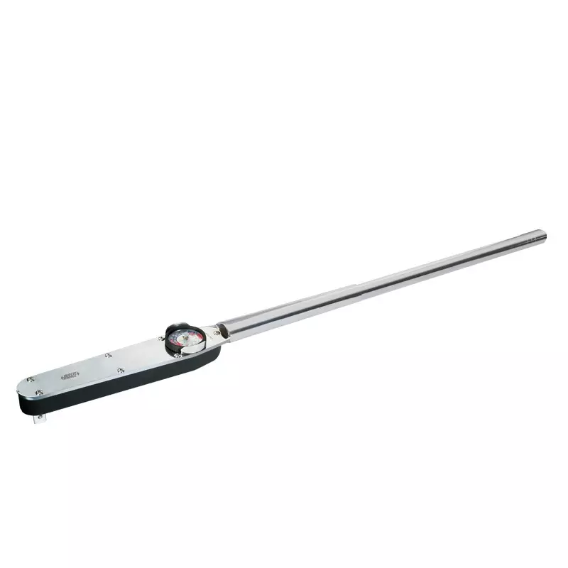 INSIZE Large Range Dial Torque Wrench with Fixed Head, 1 inch (25.4 mm) Square Drive and 310 cm Length, IST-2DW2800