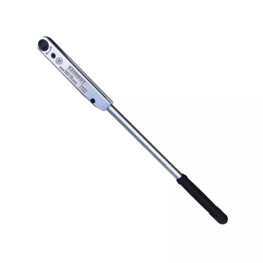 Kennedy Clicking Torque Wrench Steel Body 410 mm Overall Length and 7 to 33 Nm Torque Range, KEN5573521L