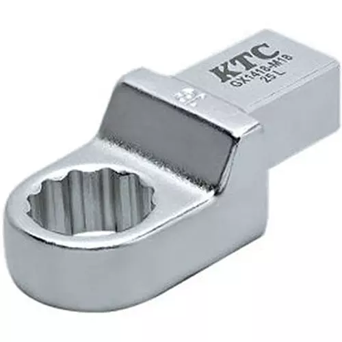 Ktc Glass Wrench Replacement Head M18 mm 14x18 mm Insert Size, GX1418-M18