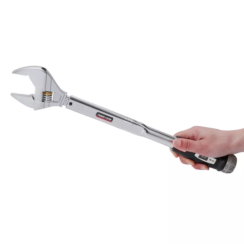 TONE Monkey Torque Wrench Digital Type Right 20 to 100 Torque Range, TMWM100W