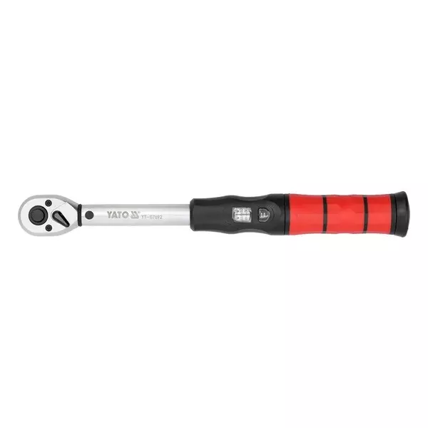 Yato Torque Wrench Window Type 3/8 inch (9.5 mm) Drive Size and 310 mm Length, YT-07692