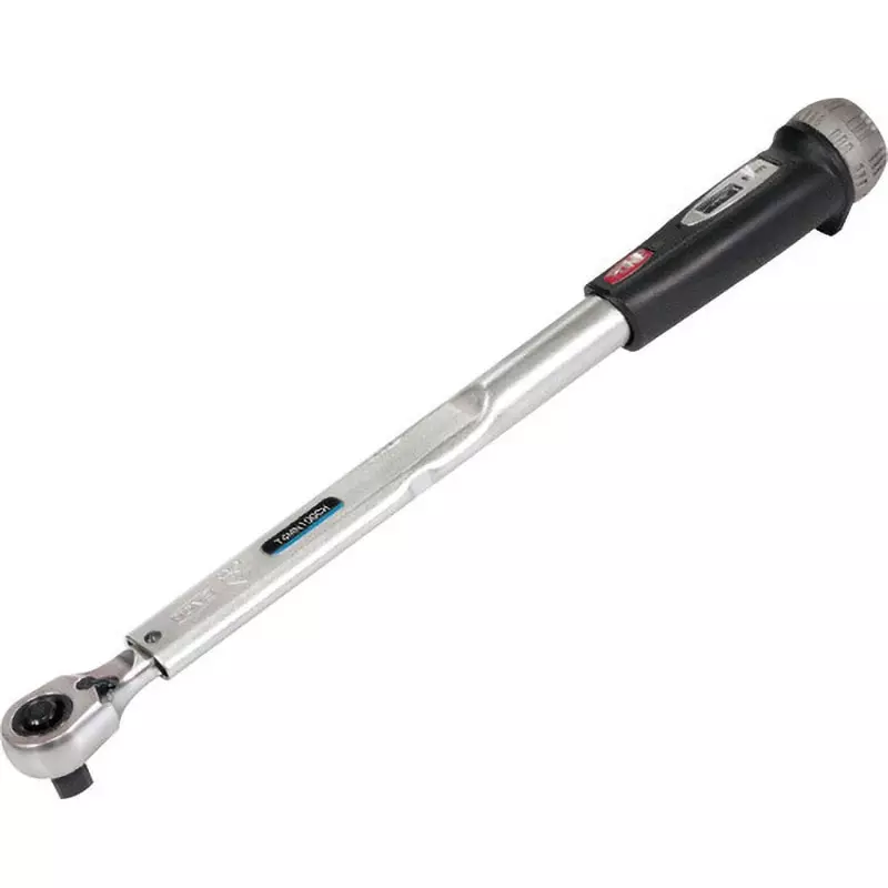 TONE Preset Type Torque Wrench 9.5 mm Square Drive, T3MN100CH-QL