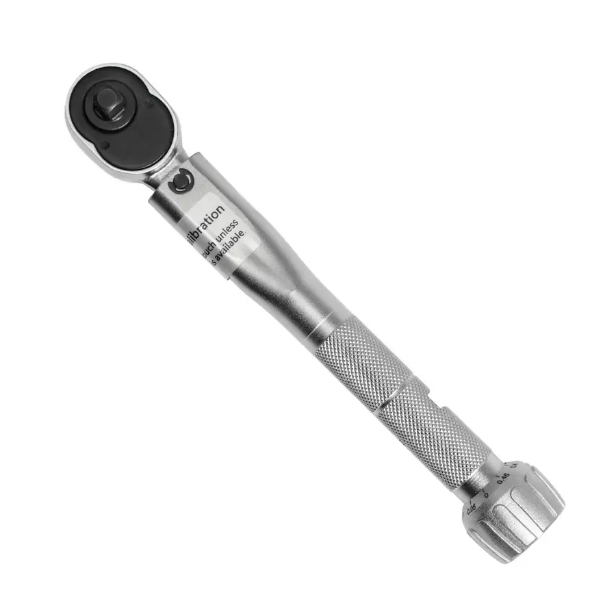 Delta Mechanical Torque Wrench 40-200 Nm Range 275 mm Length 1/2 Inch (1.27 cm) Drive Size Metal for Industrial Use, DTW-200N