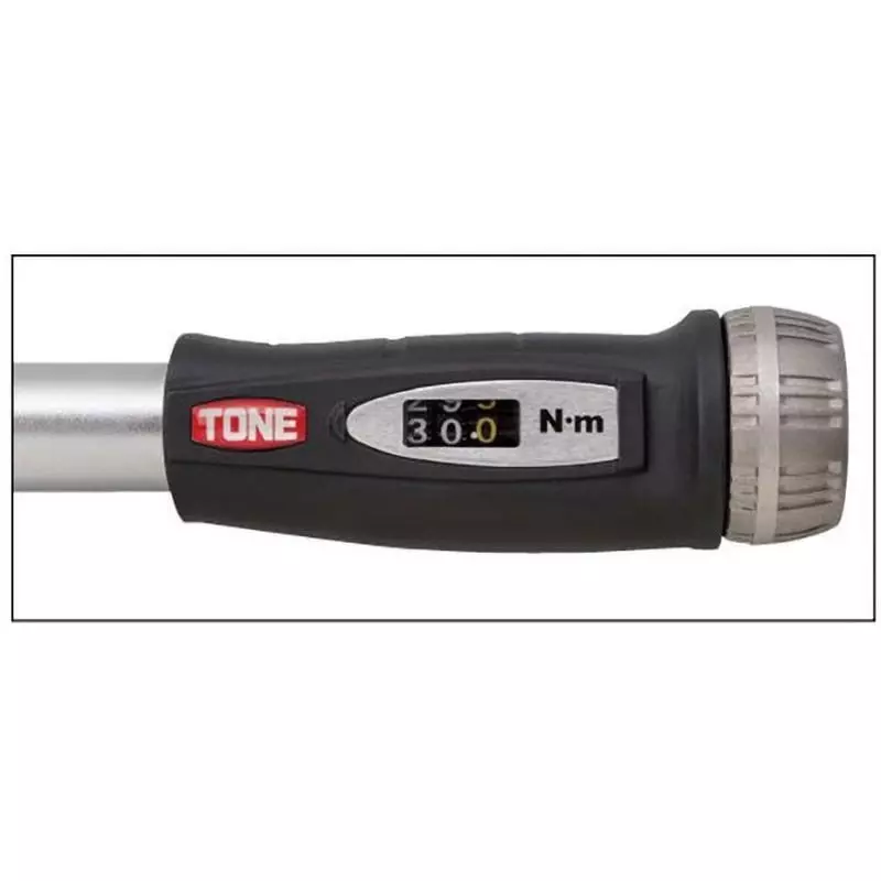 TONE Pokayoke Torque Wrench Body Only 10-50 Nm Torque Range 308 mm Length, T4MN50WA (Calibrated – English Certificate)