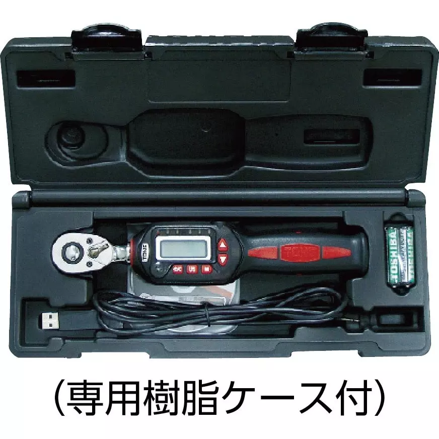 TONE Ratchet Digital Torque 6 -30 Nm Torque Range 221 mm Length, T2DT30H(Calibrated – Full Certificate Set)