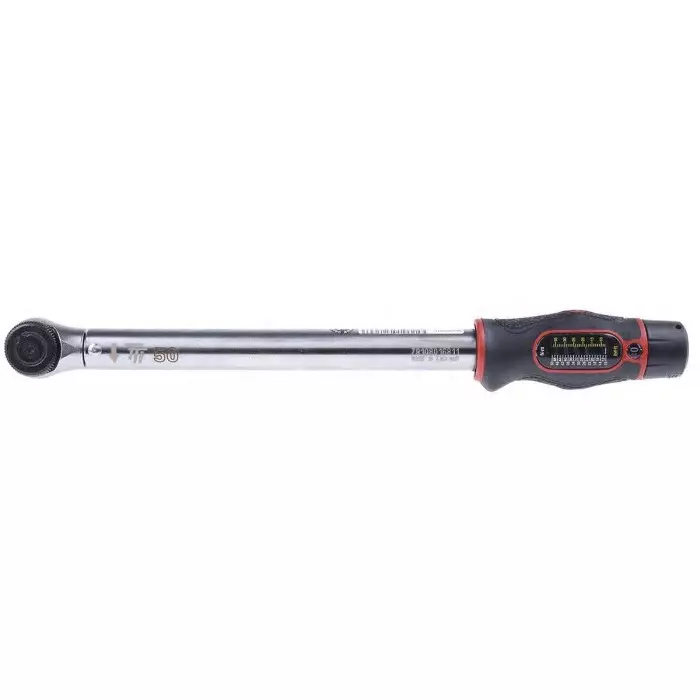 Norbar Click Torque Wrench 10 to 50Nm 1/2 in Drive Square Drive, 13842