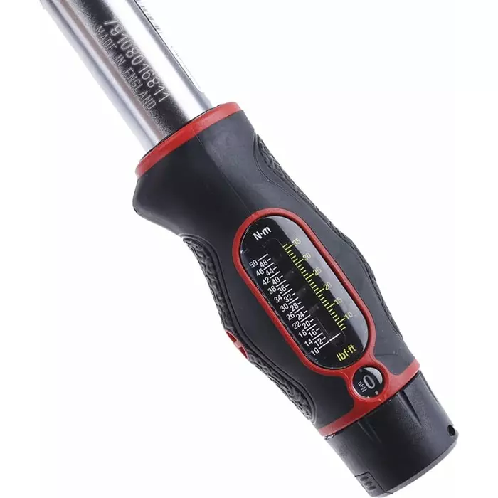 Norbar Click Torque Wrench 10 to 50Nm 1/2 in Drive Square Drive, 13842