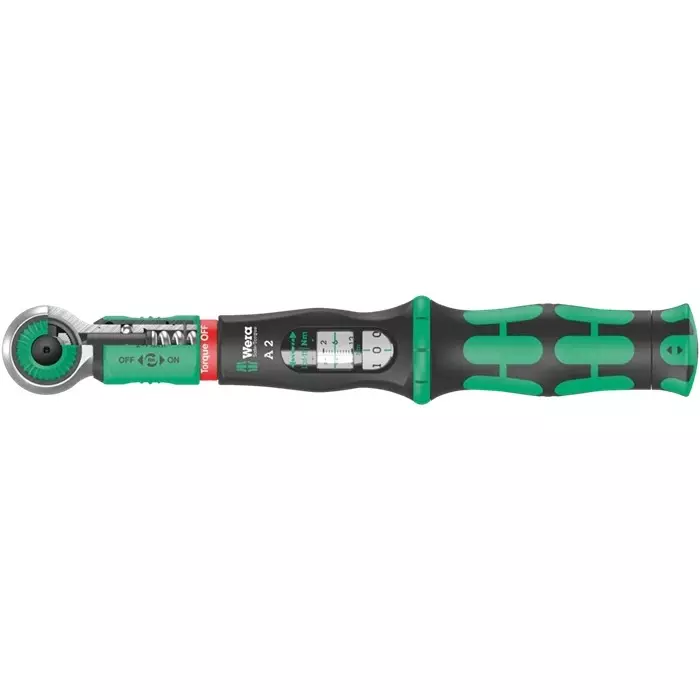 Wera Torque Wrench 1/4 Inch (6.35 mm) Drive Size Silver for Industrial Use, 05075801001