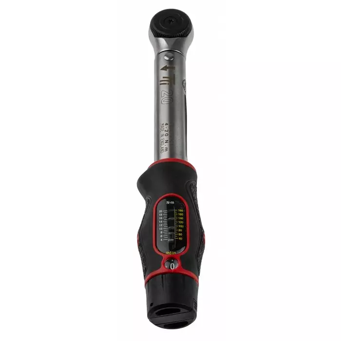 Norbar Click Torque Wrench 4 to 20Nm 1/4 in Drive Square Drive, 13830