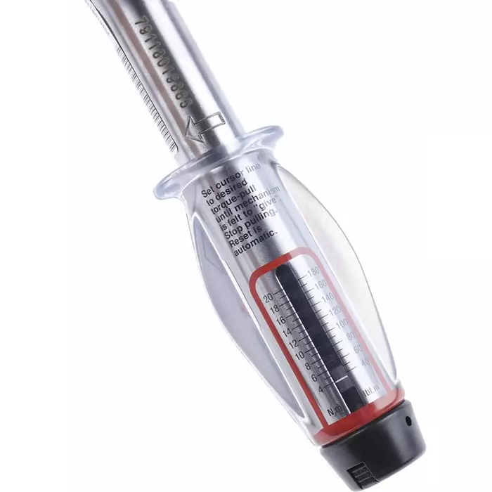 Norbar Click Torque Wrench 4 to 20Nm 1/4 in Drive Square Drive, 11123