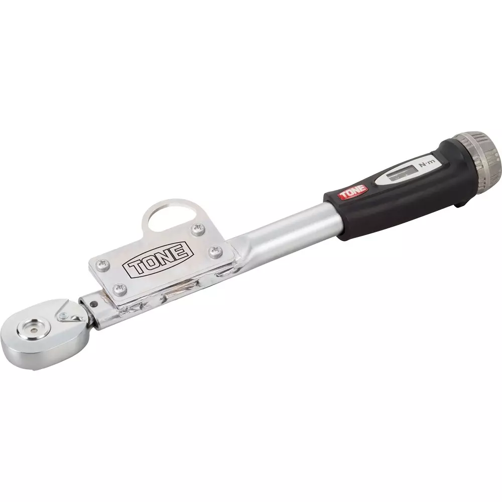 TONE Preset Torque Wrench 20-100 Nm Torque Range 387 mm Length, T4MN100SWH (Calibrated – English Certificate)