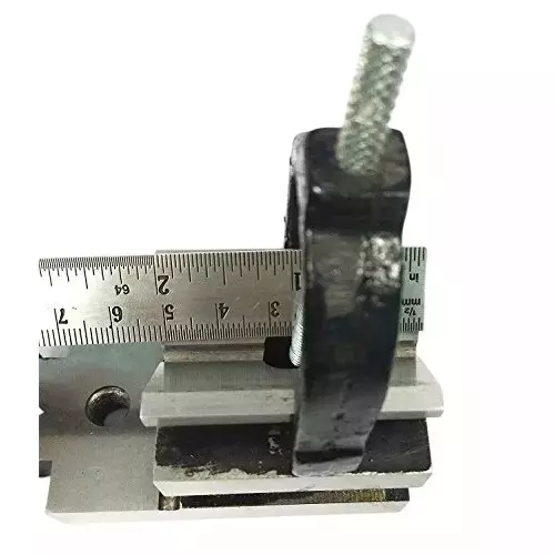 Buyohlic International Hardened Steel V Block Set with Clamp 90° Angle and Size 1-5/8 x 1-1/4 x 1-1/4 inch, VK-Z83W-O2FB