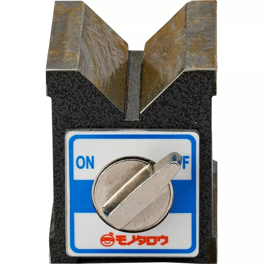 MonotaRO Magnet V Block Flute Type Φ37 mm Applicable Dia, MTB-1