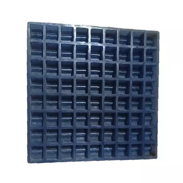 Ashutosh Rubber T50 Blue Cover Block Mould 30 mm 72 Cavity