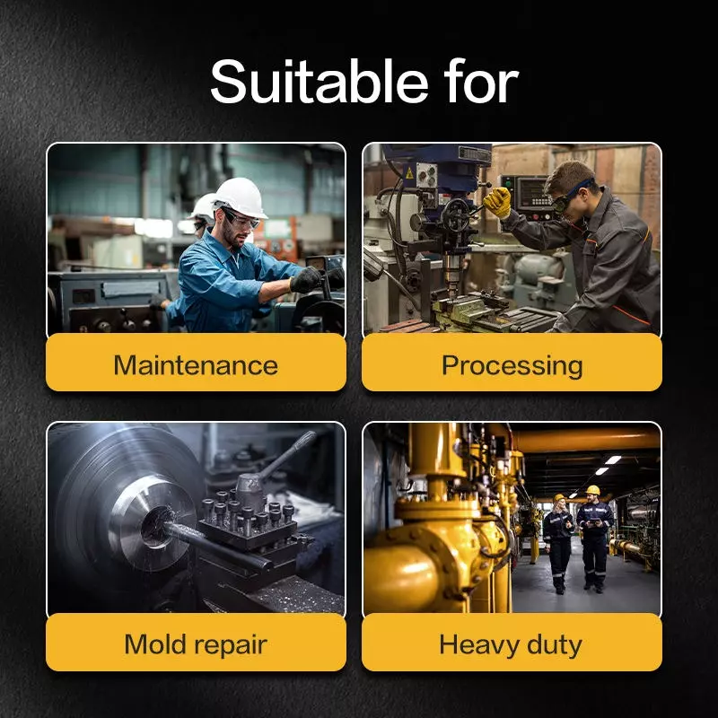 DELI Bench Vice 4 inch (100 mm) 45# Carbon Steel, EDL2904Z