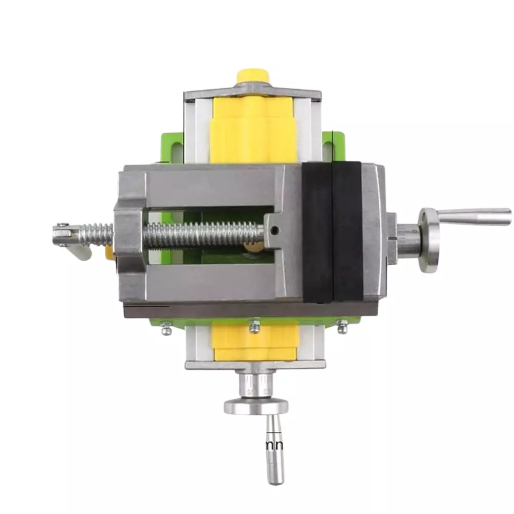 Voltz Bench Vice X-Y Compound Cross Slide Type with 75 mm Jaw Width and 80 mm Maximum Jaw Opening