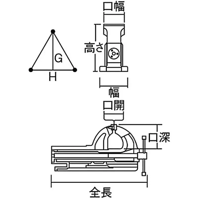 trusco-upright-vise-srv-150