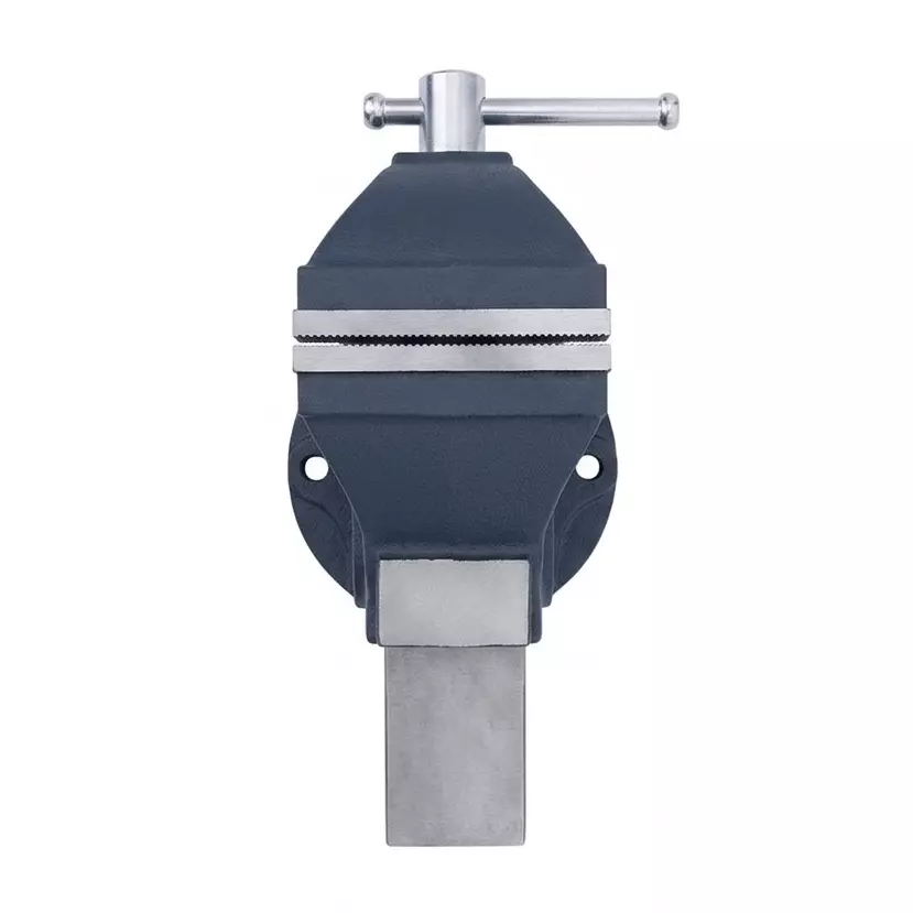 paul-heavy-duty-bench-vice-size-4-inch-100-mm-cast-iron-body-in-blue-silver-color-for-industrial-use-pbv-hd-100