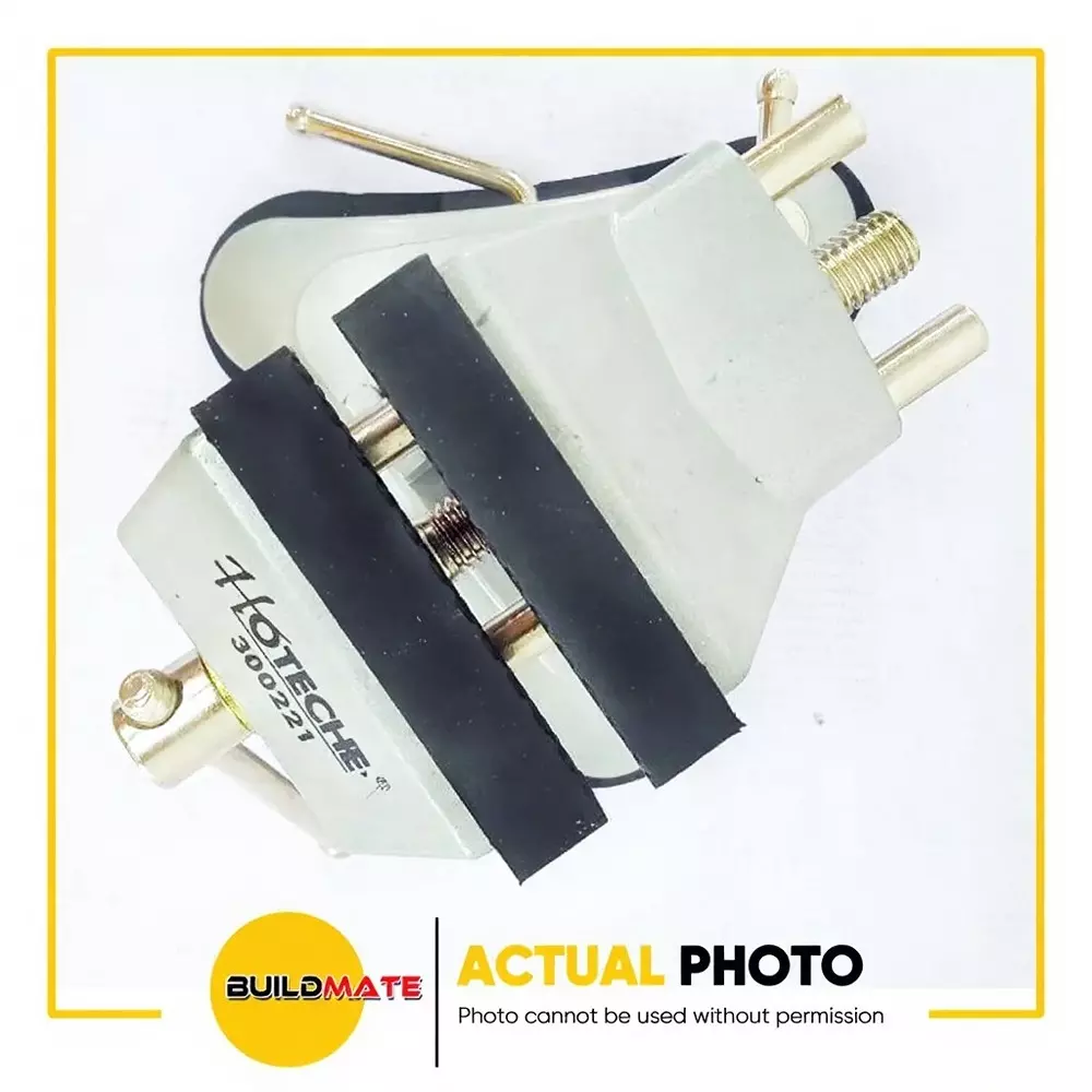 Hoteche Vacuum Base Vice 70 mm Jaw Width 360° Swivel Angle Stainless Steel Grey for Industrial Use, 300221