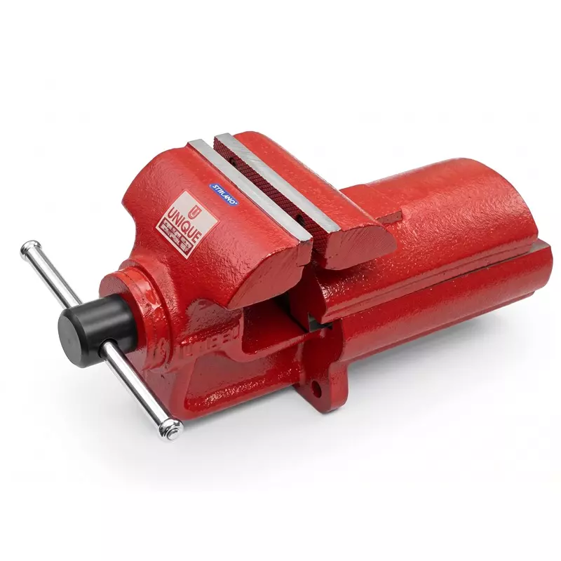 Unique Precision Tool Room’S Bench Vice High Quality FCD Body Material 6 Inch (152 mm) Jaw Width Red for Industrial Use, U316