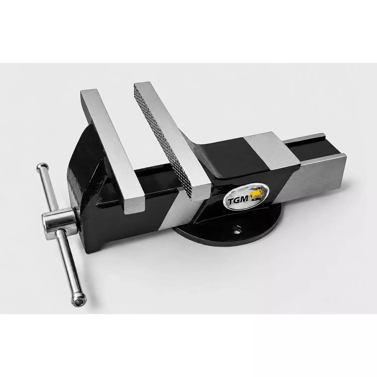 tgm-metallics-bench-vice-6-inch-150-mm-jaw-size-alloy-steel-fixed-base-for-workshops-industrial-use-tgm-13206