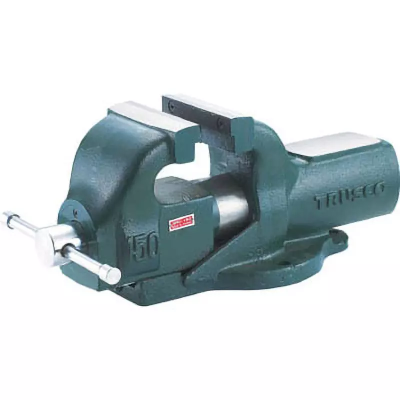 TRUSCO Upright Vise 424 mm Overall Length, SRV-125