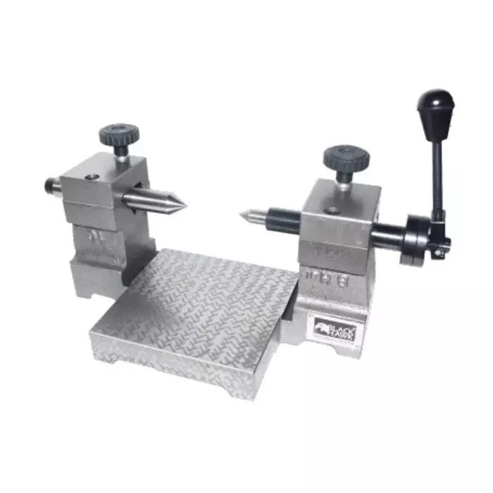 Blackhawk Spring Loaded Mini Bench Centre 150x75 mm Size Bench Mounted Manual for Industrial Use, B075