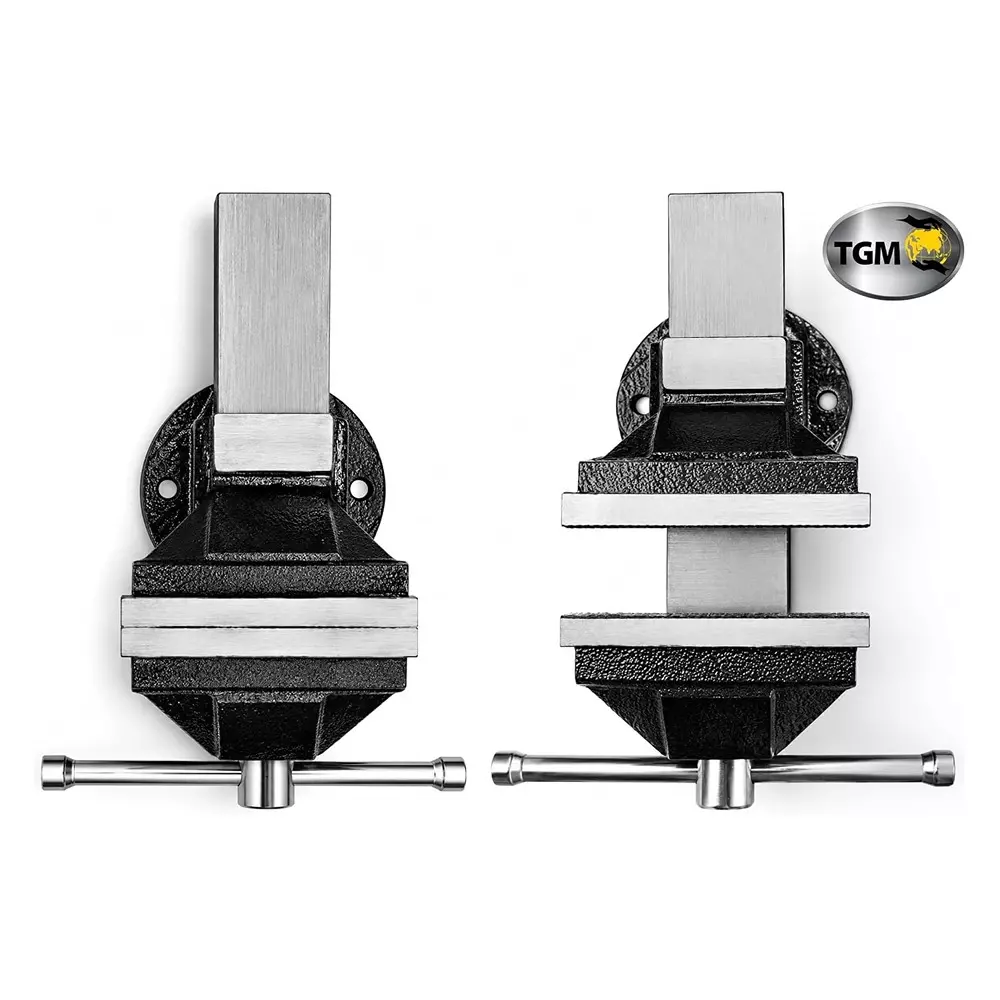 tgm-metallics-heavy-duty-fixed-base-workshop-bench-vice-hammer-tone-black-sg-iron-body-material-6-inch-150-mm-jaw-size-for-replaceable-spare-parts-tgm-10706
